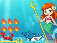 Mchezo Princess vs Shark online