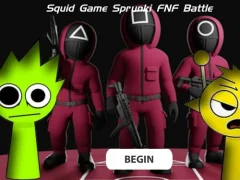 Mchezo Squid Game Sprunki Fnf Battle online
