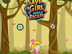Mchezo Save the Girl Puzzle Escape online