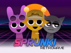 Mchezo Sprunki Retrowave online