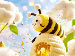 Mchezo Find The Differences: Little Bee's Adventure online