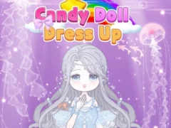 Mchezo Candy Doll Dress Up online