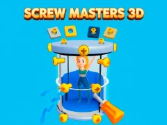 Mchezo Screw Masters 3D online