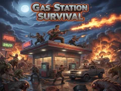 Mchezo Gas station survival online