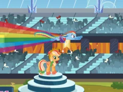 Mchezo My Little Pony Rainbow Power Equestria Dash online