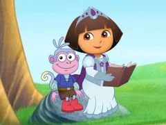 Mchezo Dora The explorer Dora's Royal Rescue online