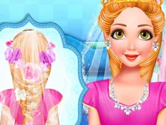 Mchezo Princess wedding hairstyle online