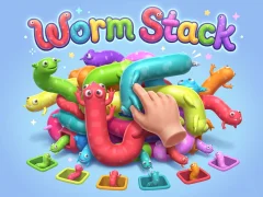 Mchezo Worm Stack online