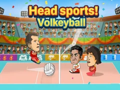 Mchezo Head sports! Volleyball online