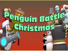 Mchezo Penguin Battle Christmas online