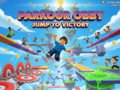 Mchezo Parkour Obby Jump to Victory online