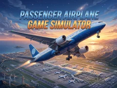 Mchezo Passenger Airplane Game Simulator online