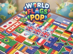 Mchezo World Flags Pop online