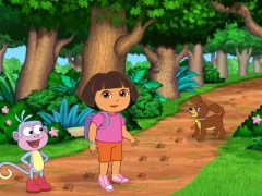 Mchezo Dora the Explorer Find Those Puppies online
