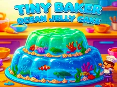 Mchezo Tiny Baker Ocean Jelly Cake online
