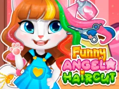 Mchezo Funny Angela Haircut online