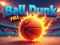 Mchezo Ball Dunk Fall online