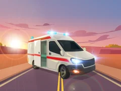 Mchezo Ambulance Traffic Drive online