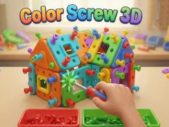 Mchezo Color Screw 3D online