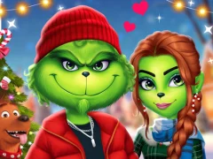 Mchezo The Grench Couple Holiday Dress up online