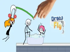 Mchezo Draw To Fly online