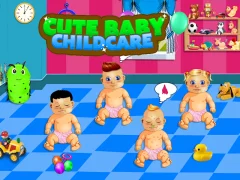 Mchezo Cute Baby Child Care online