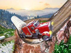 Mchezo Semi Truck Snow Simulator online