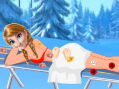 Mchezo Ice Princess Roses Spa online