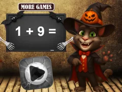 Mchezo Halloween Tom Math Challenge online
