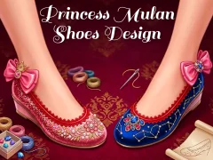 Mchezo Princess Mulan Shoes Design online