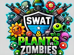 Mchezo SWAT & Plants vs Zombies online
