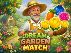 Mchezo Match Dream Garden online