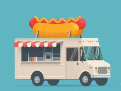 Mchezo Food Trucks Jigsaw online