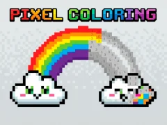 Mchezo Pixel Coloring online