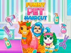 Mchezo Funny Pet Haircut online