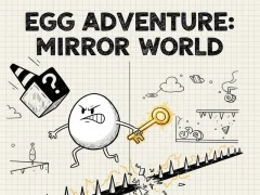 Mchezo Egg Adventure: Mirror World online