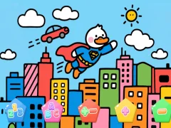 Mchezo Color By Code Super Duck online