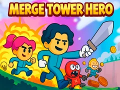 Mchezo Merge Tower Hero online