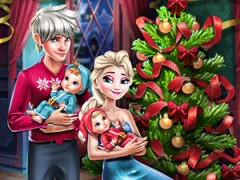 Mchezo Elsa Family Christmas online