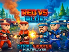 Mchezo Red vs Blue. Strike Shooter Multiplayer online