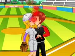Mchezo Baseball Kissing online