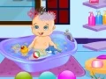 Mchezo Cute Baby Bathing online