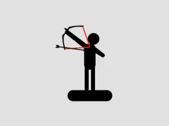 Mchezo Stickman archer online