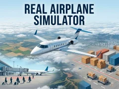 Mchezo Real Airplane Simulator online