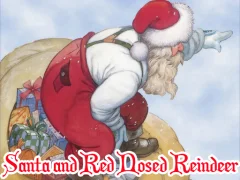 Mchezo Santa and Red Nosed Reindeer online