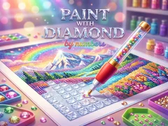 Mchezo Paint with Diamond online