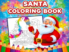 Mchezo Santa Coloring Book online