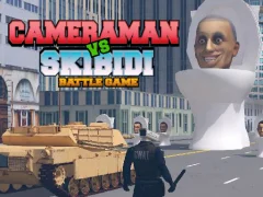 Mchezo Cameraman vs Skibidi Battle Game online