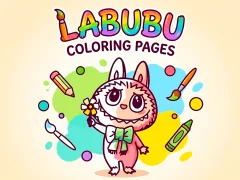 Mchezo Labubu Coloring Pages online