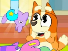 Mchezo Jigsaw Puzzle: Bluey Toy Claw Machine online